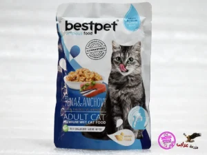 Bestpet Wet Food Tuna and Anchovy for Adult Cat 85g