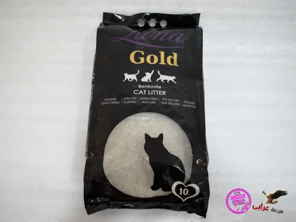 Luna Gold clumping cat litter 10L