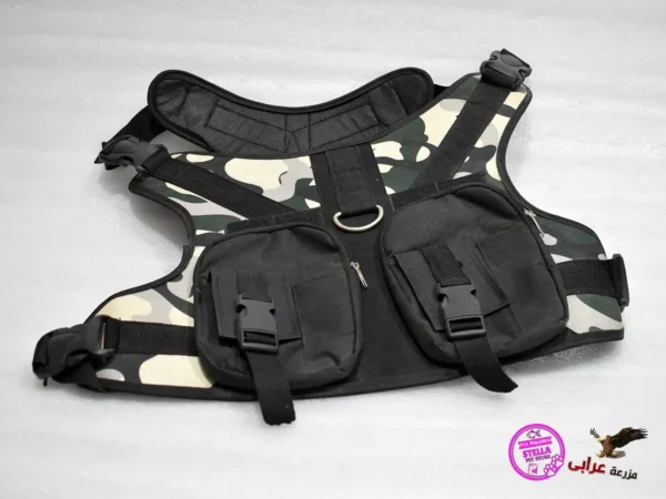 OS826 Army Vest for dogs - مزرعة عرابي