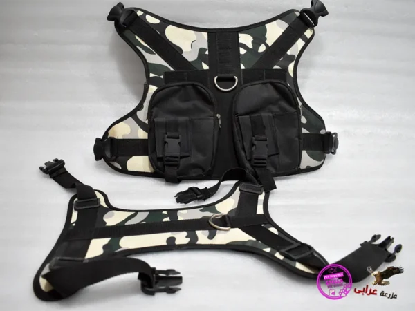 OS826 Army Vest for dogs - مزرعة عرابي