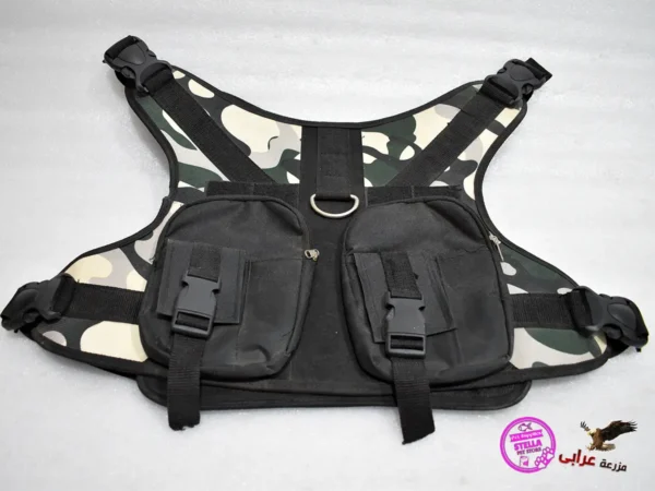 OS826 Army Vest for dogs - مزرعة عرابي