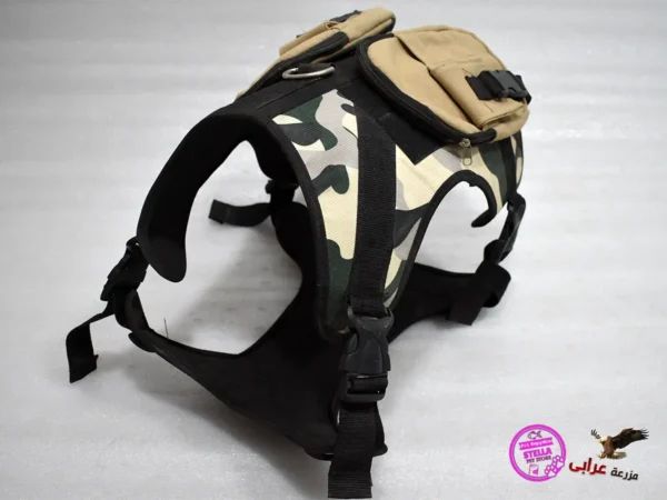 OS826 Army Vest for dogs - مزرعة عرابي