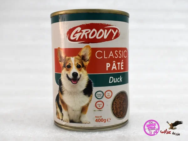 ⁦Groovy Classic Pate Duck 400gm - dogs⁩ - الصورة ⁦3⁩