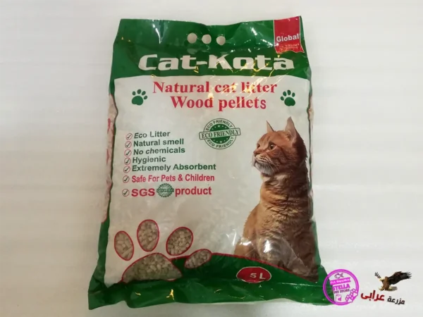 OS962 رملة قطط كات كوتا Cat-Kota cat litter 5L - مزرعة عرابي