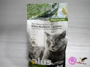 Cat Fun Plus White Bentonite Litter Marseille Soap Scent 10 L