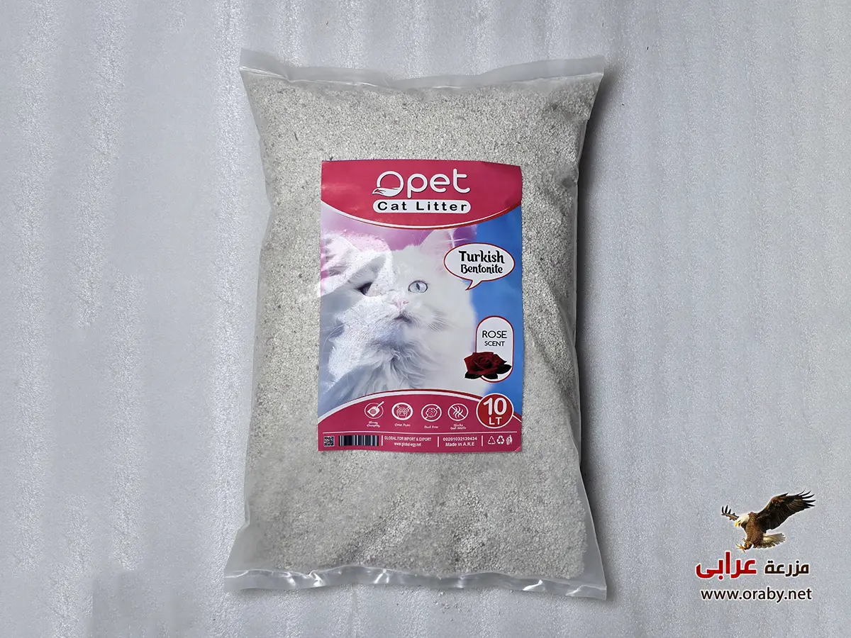 رملة قطط اوبت Opet cat litter 10L - مزرعة عرابي OS321