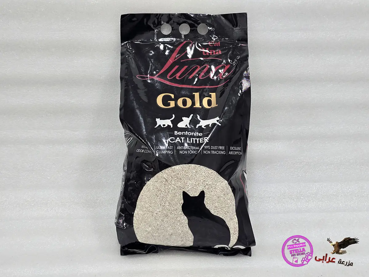 Luna Gold clumping cat litter 5L - الصورة 3